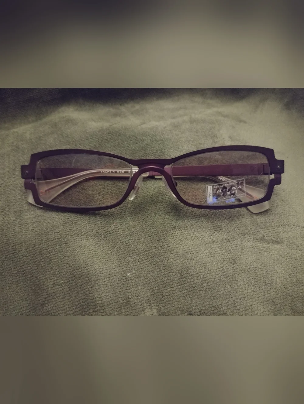 Face a Face Paris Purple Metal Frame Sunglasses